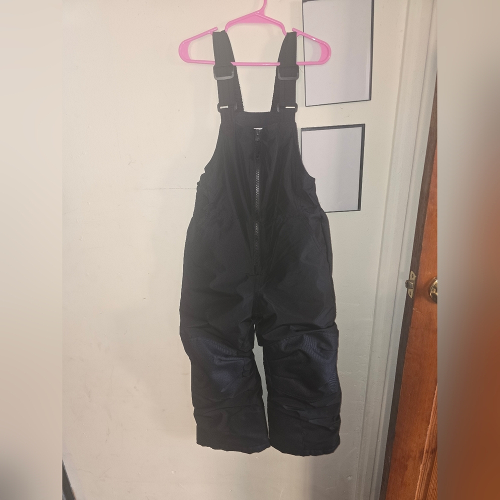 Cat & Jack Black Kids Winter Overalls